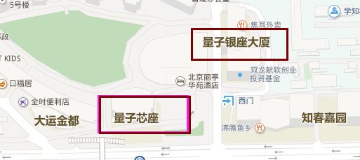 量子银座地图